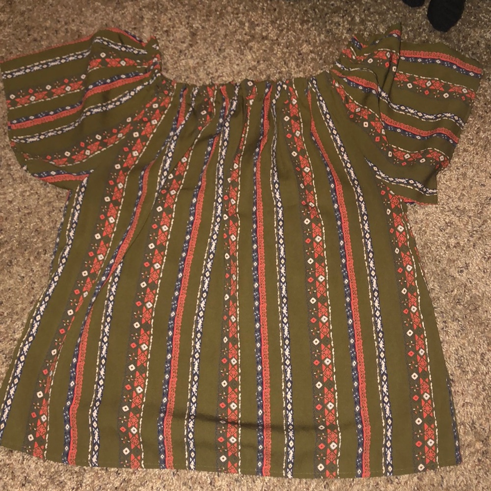 Off shoulder blouse